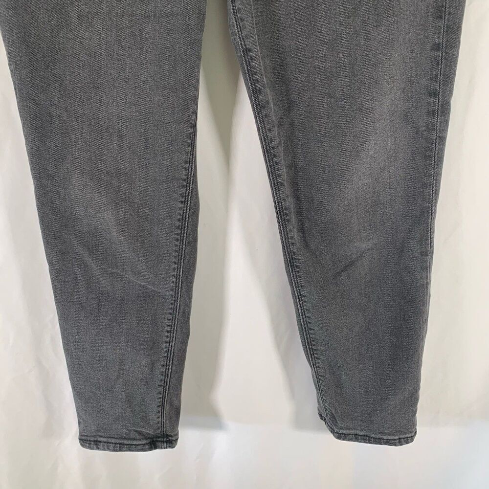 American Eagle Stretch Jeans Women's 4 Grey Denim Mid Rise Cotton Blend - Picture 3 of 8